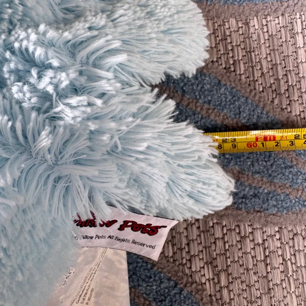 Vintage Y2K 2010 Pillow Pets Squeaky Dolphin Stuffed Plush 22